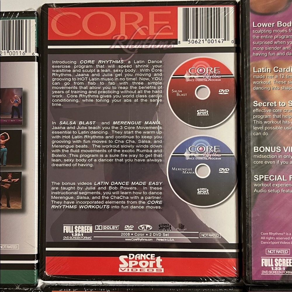 Core Rhythms Dance Exercise Program DVD Set. Fitness Program. - Picture 10 of 14